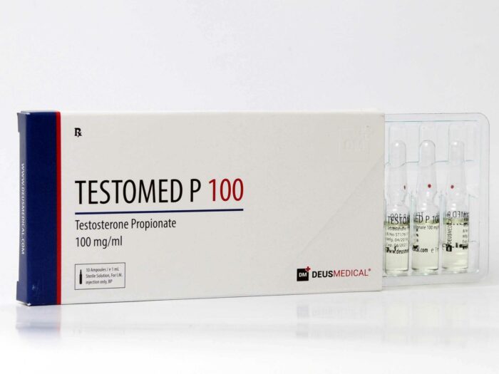 Testomed Suspension 100mg – Testosterone Base Water Suspension – Deus Medical