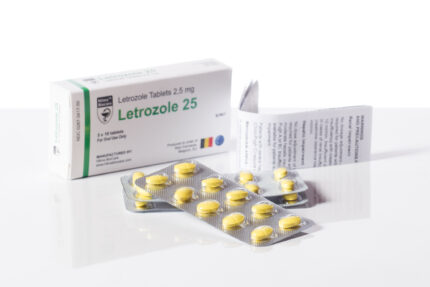 Letrozole 2.5mg – Anti-estrogen, decreases fat build-up and decreases water retention