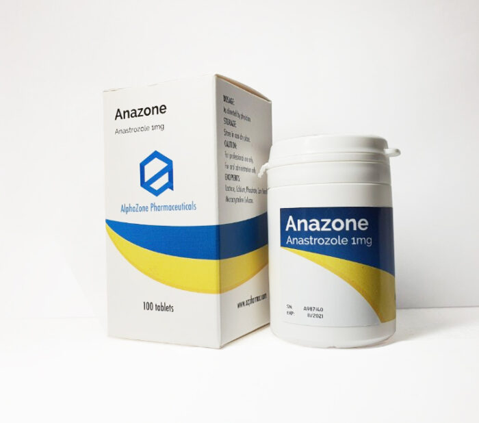 Anazone – Anastrozole 1mg/100 tabs.