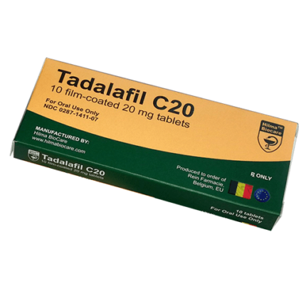 Tadalafil C20 20mg – 10 Film-Coated – Hilma